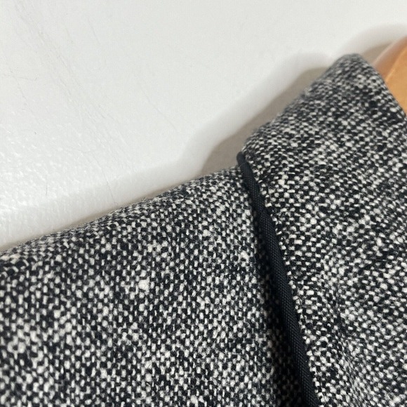 KORS Michael Kors Wool Tweed Blazer Black And White Women’s Size 2 - Picture 3 of 10